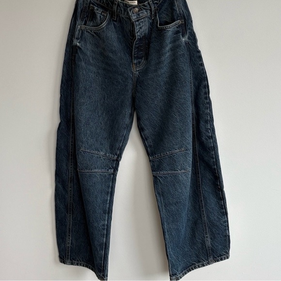 We The Free Good Luck Mid-Rise Barrel Jeans - Picture 5 of 10